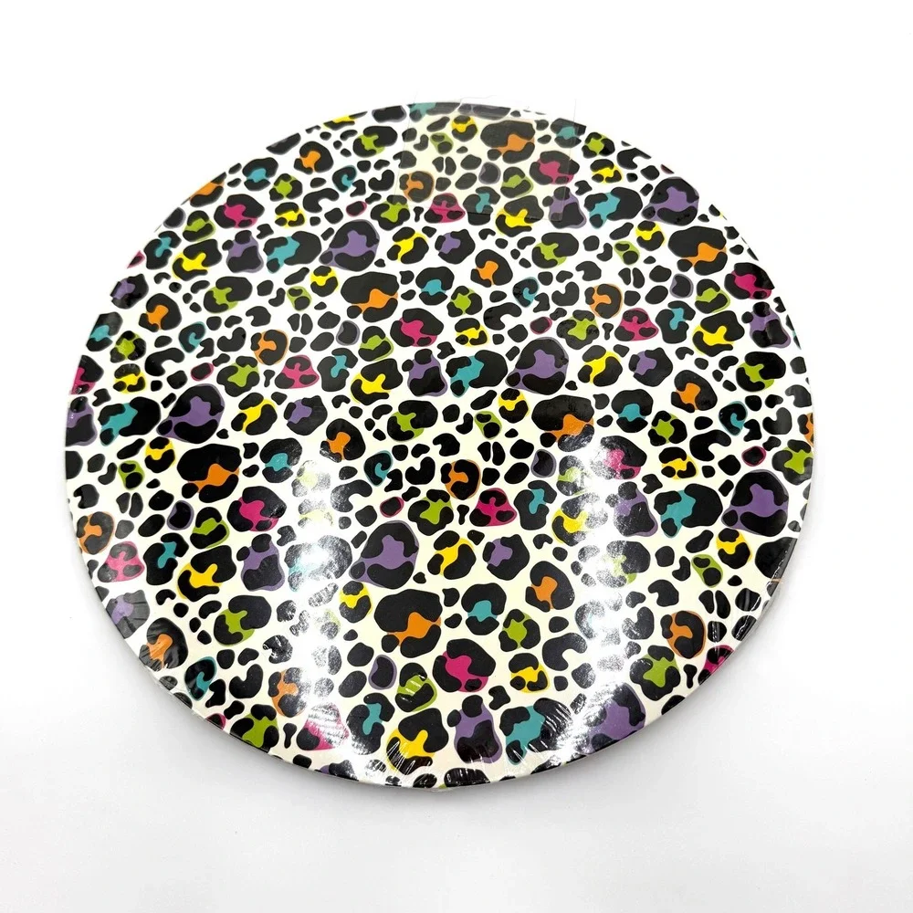 Wilton Cake Boards 12 Inch Multicolor Rainbow Leopard Print 3 Pack 2013